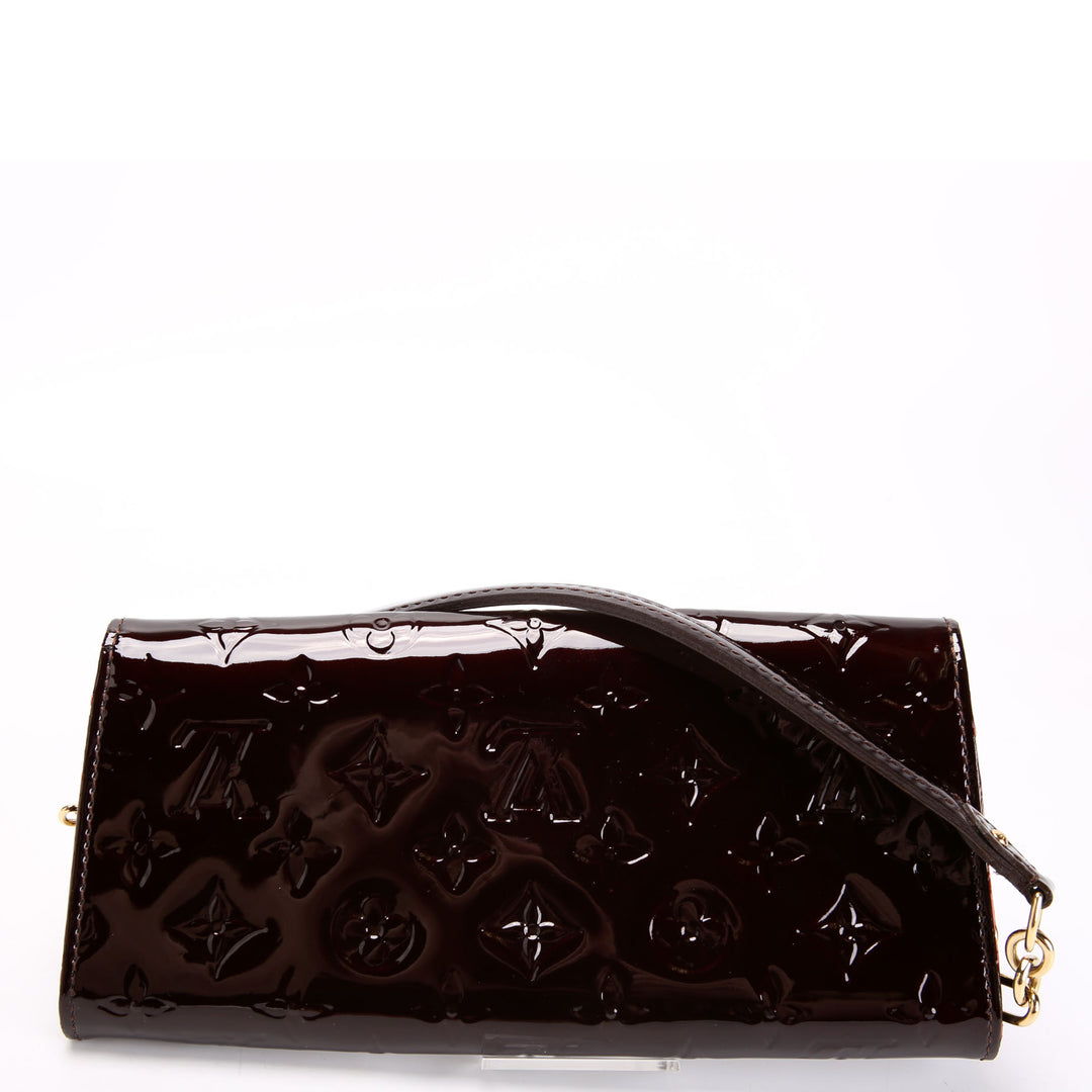 Sunset BLVD Clutch Vernis Burgundy/Gold