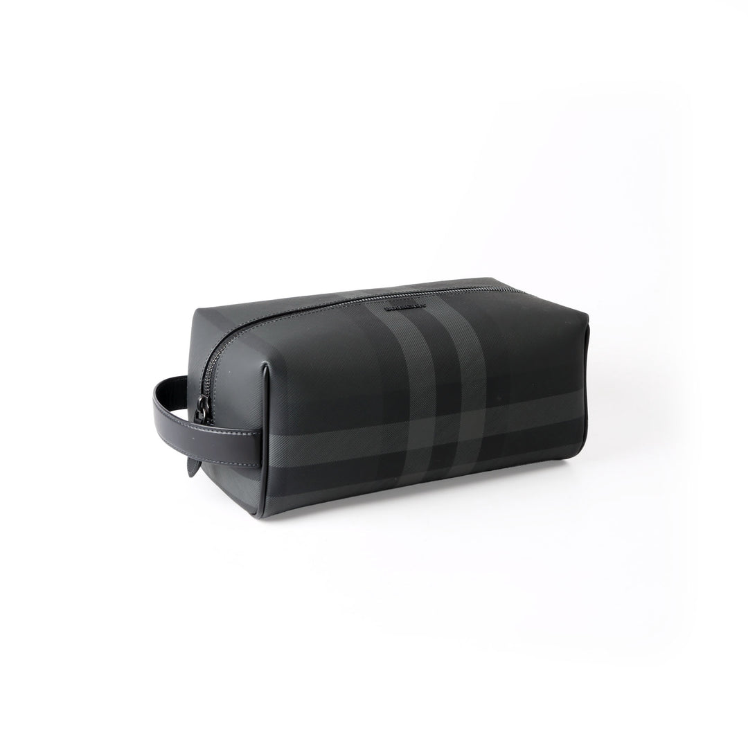 dopa黒箱 2024 winter Charcoal Check Dopp Kit