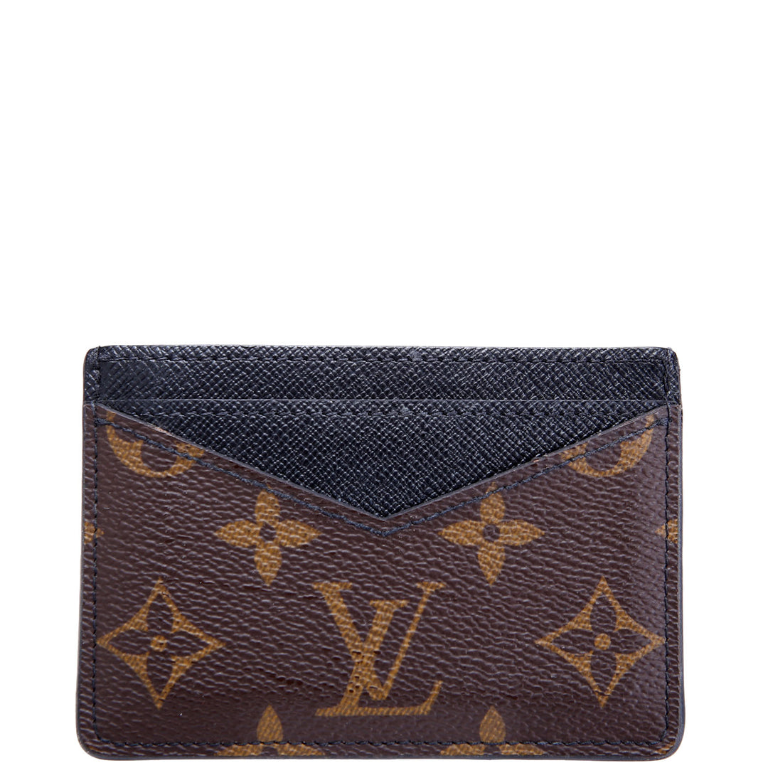 Neo Porte Cartes Card Holder Monogram Black