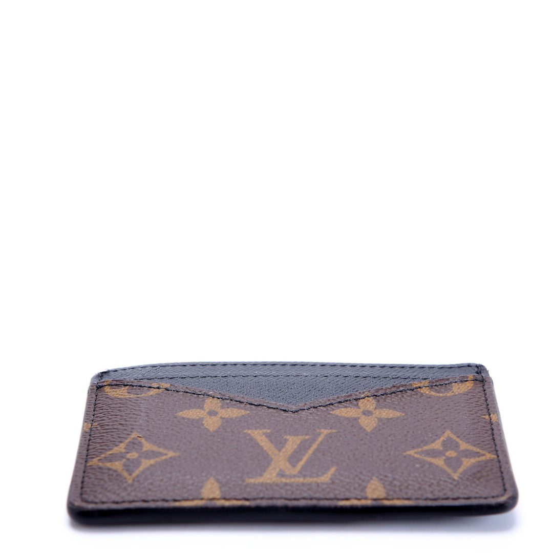 Neo Porte Cartes Card Holder Monogram Black