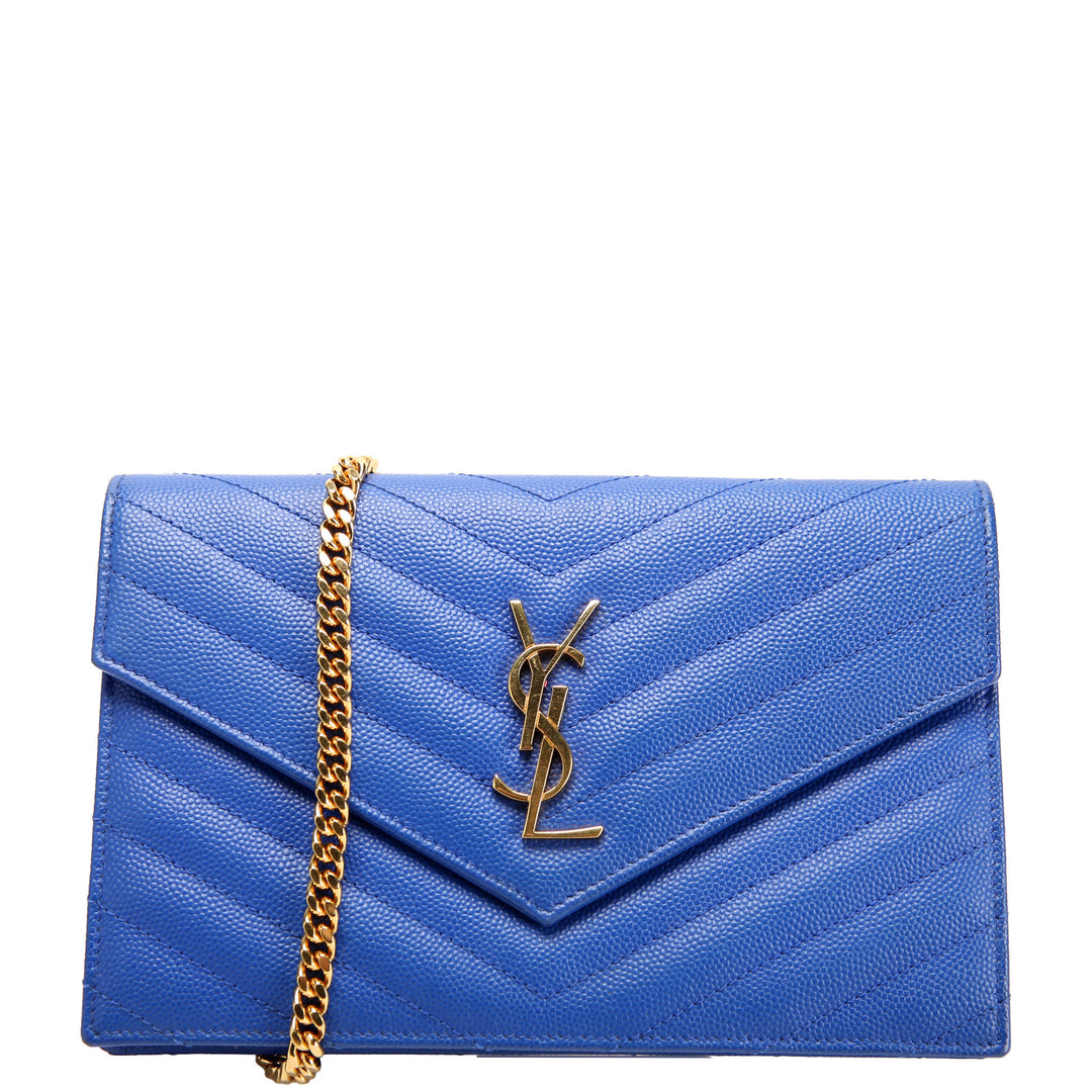 Envelope Chain Wallet 393953 Blue