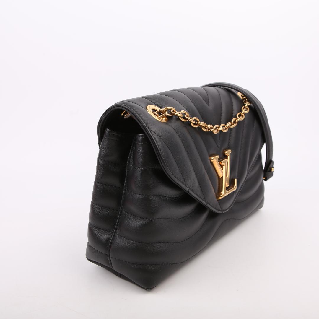 バッグ newnow Mesh & Velvet Logo Bag monogram New Wave Chain NM Bag Black