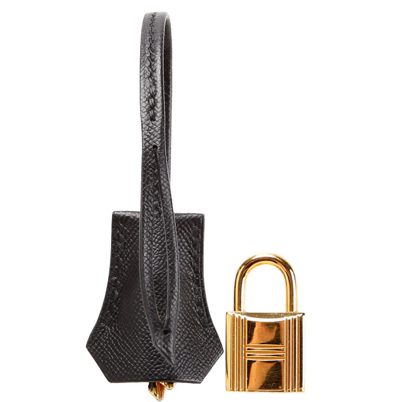 Lock & Key Clochette Epsom Black