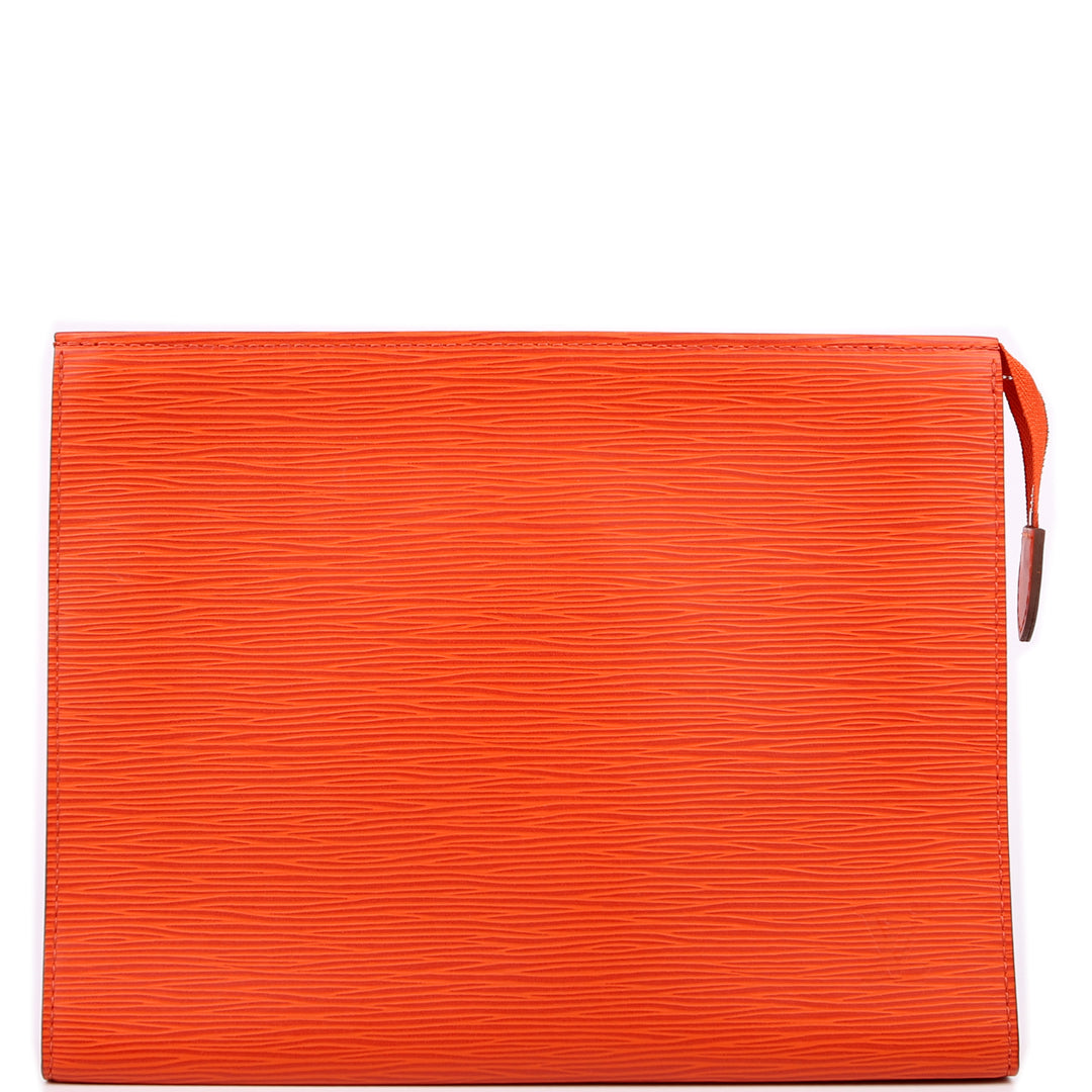 Toiletry Pouch 26 Epi Newer Orange