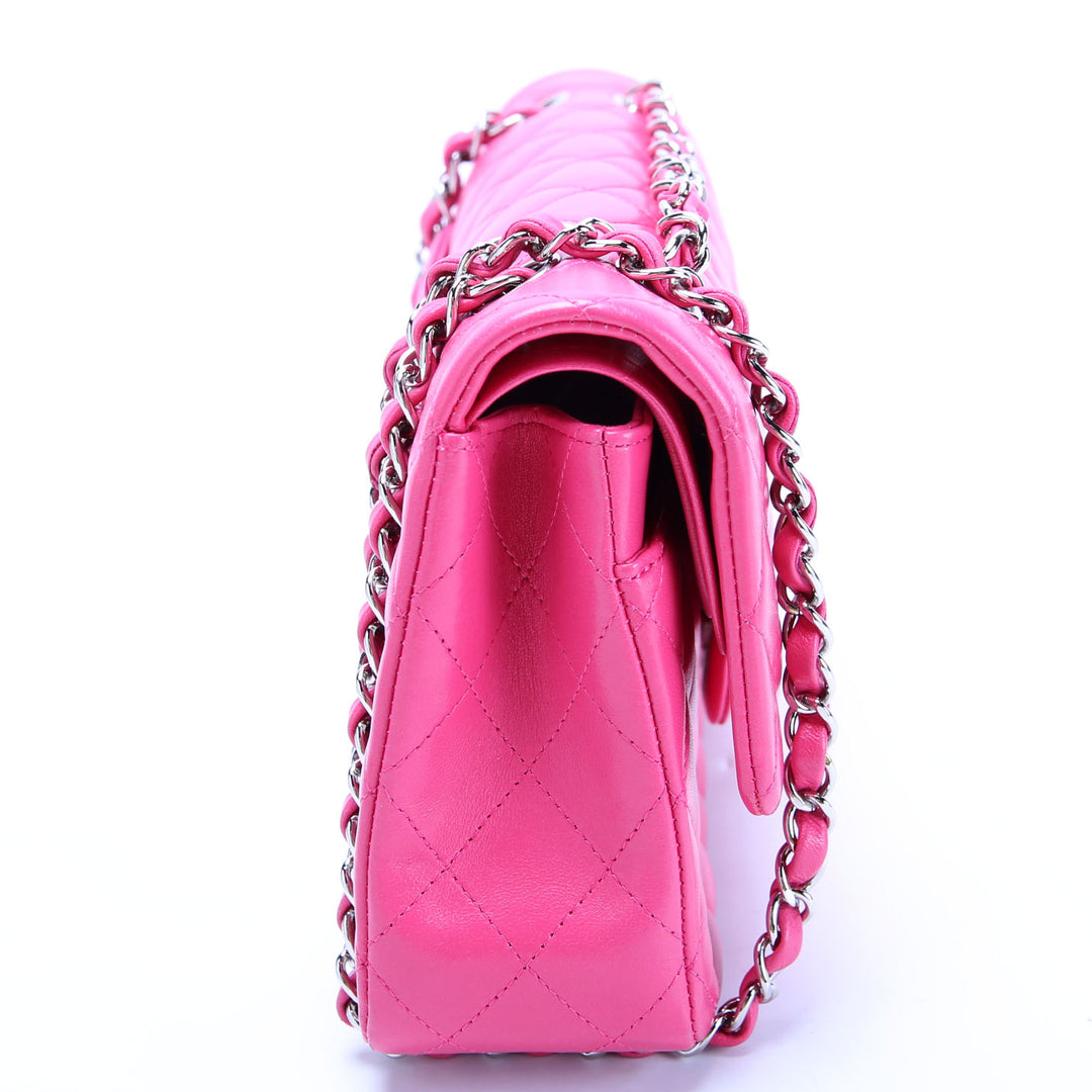 Classic Flap Medium Lambskin 19M Pink