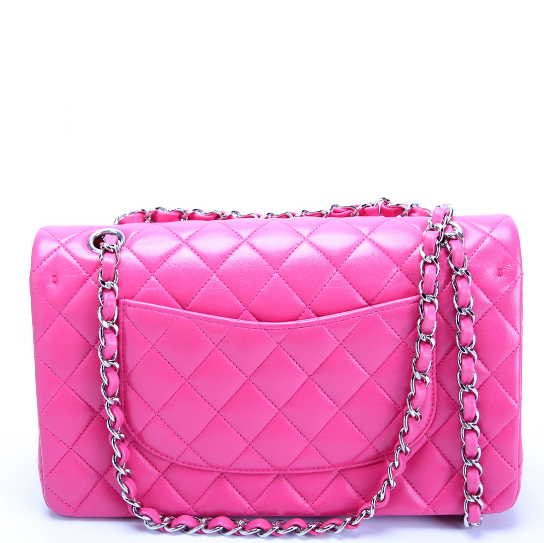 Classic Flap Medium Lambskin 19M Pink