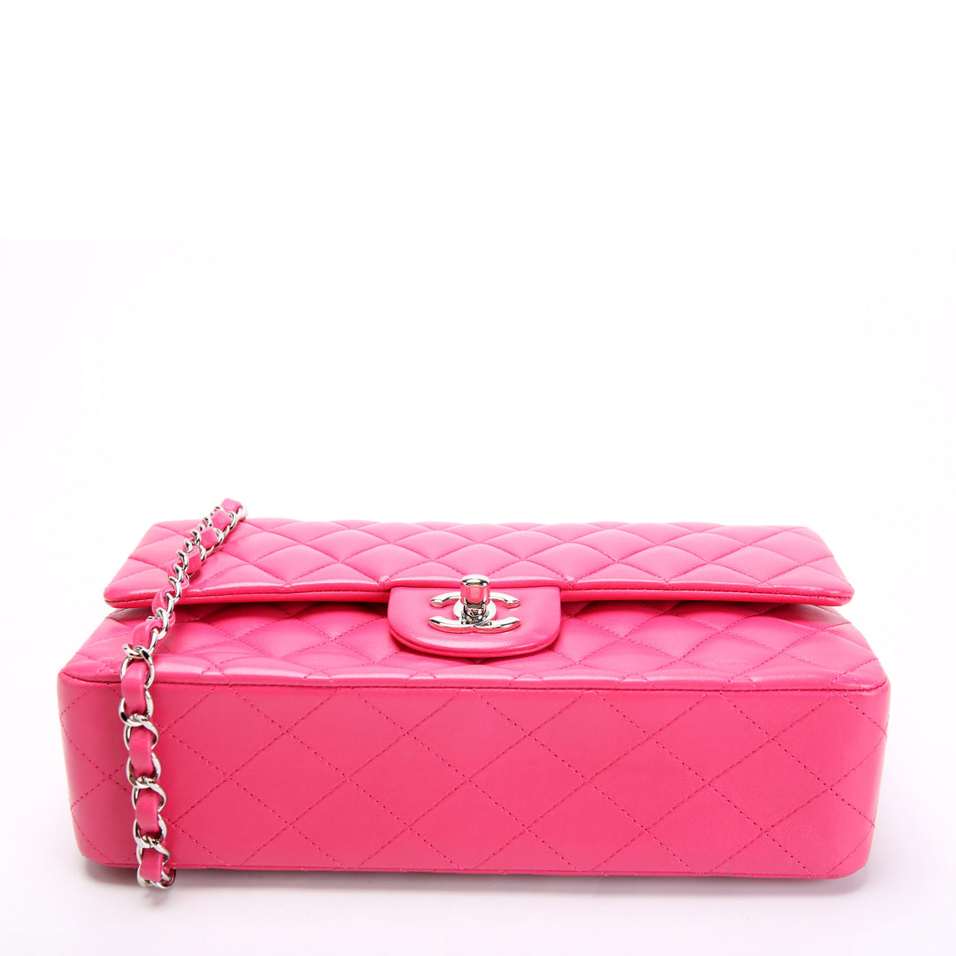 Classic Flap Medium Lambskin 19M Pink