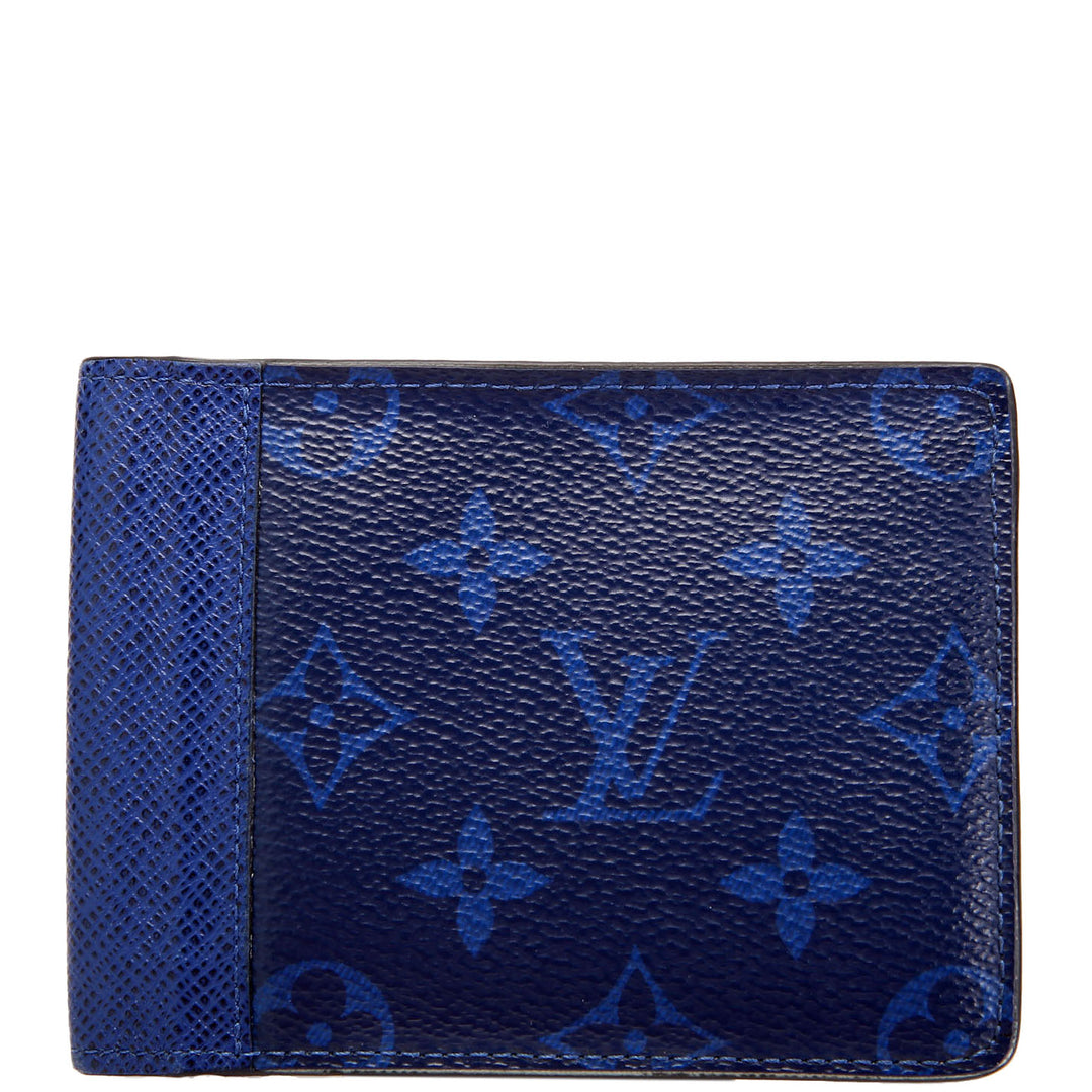 Mens Multiple Wallet Taigarama Blue