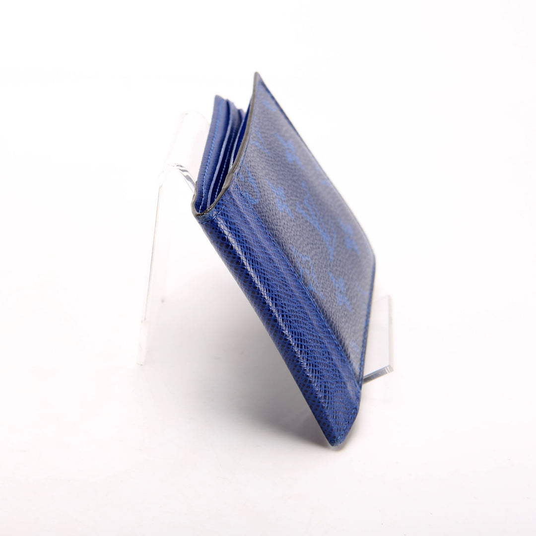 Mens Multiple Wallet Taigarama Blue