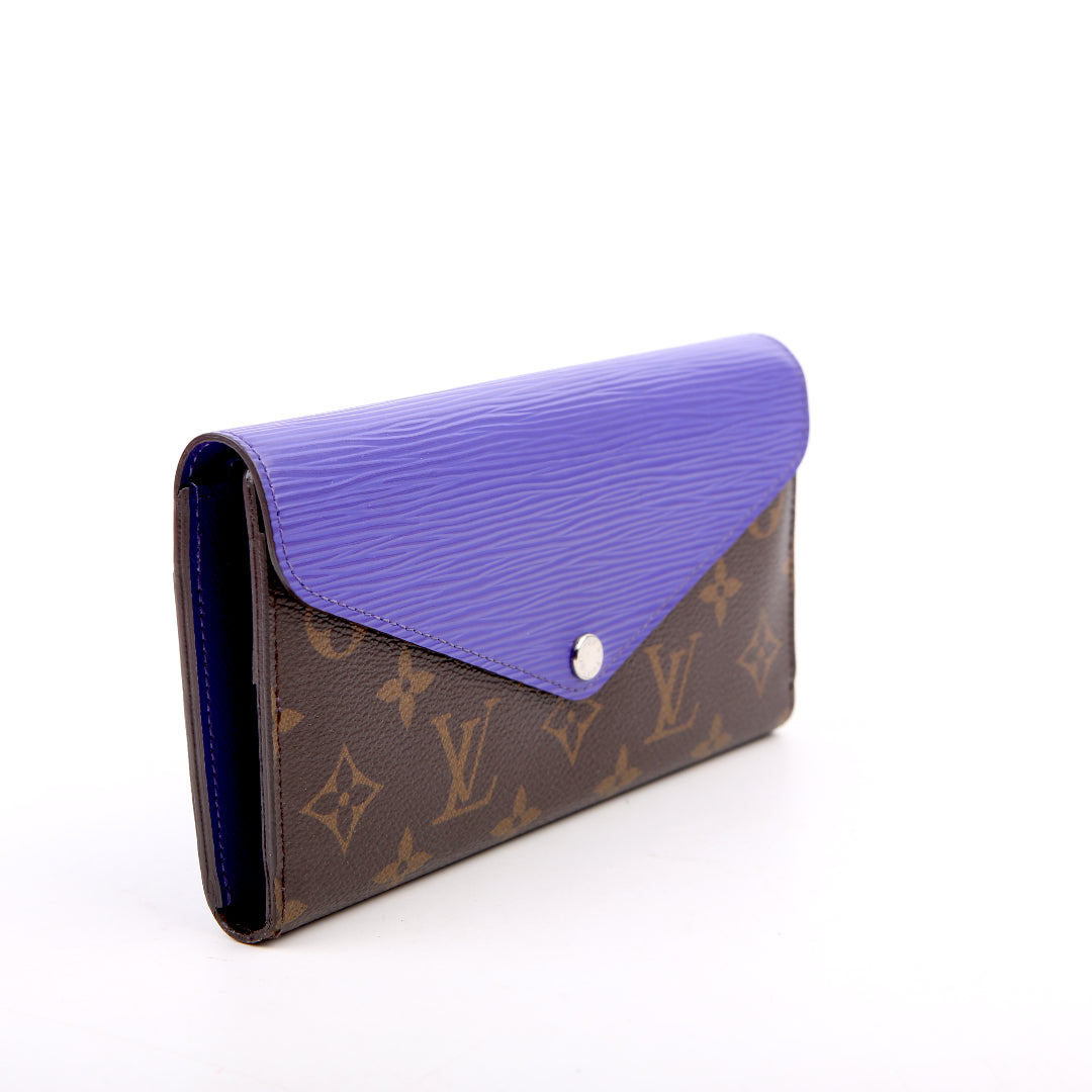Marie Lou Long Monogram Epi Purple