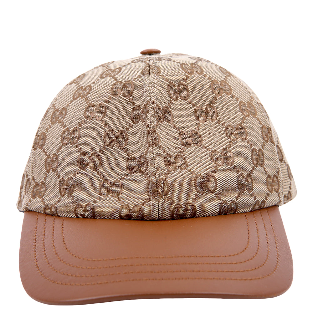 847741 GG Baseball Cap Size Small Brown
