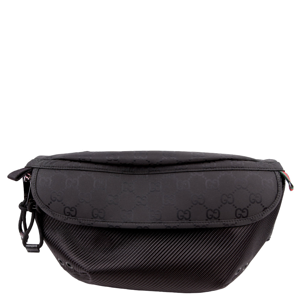 804262 Nexus Nylon Large Belt Bag Black