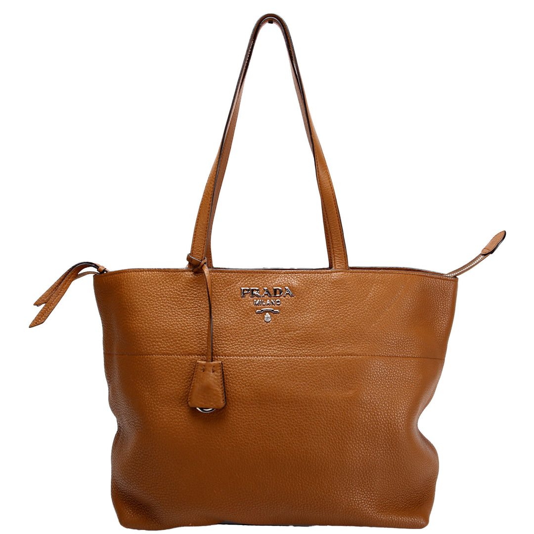 1BG203 Vitello Phenix Tote Brown
