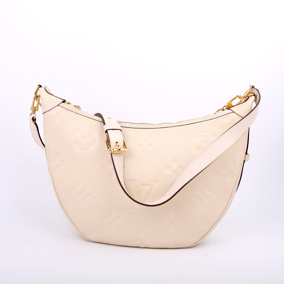 Loop Hobo Empreinte Cream