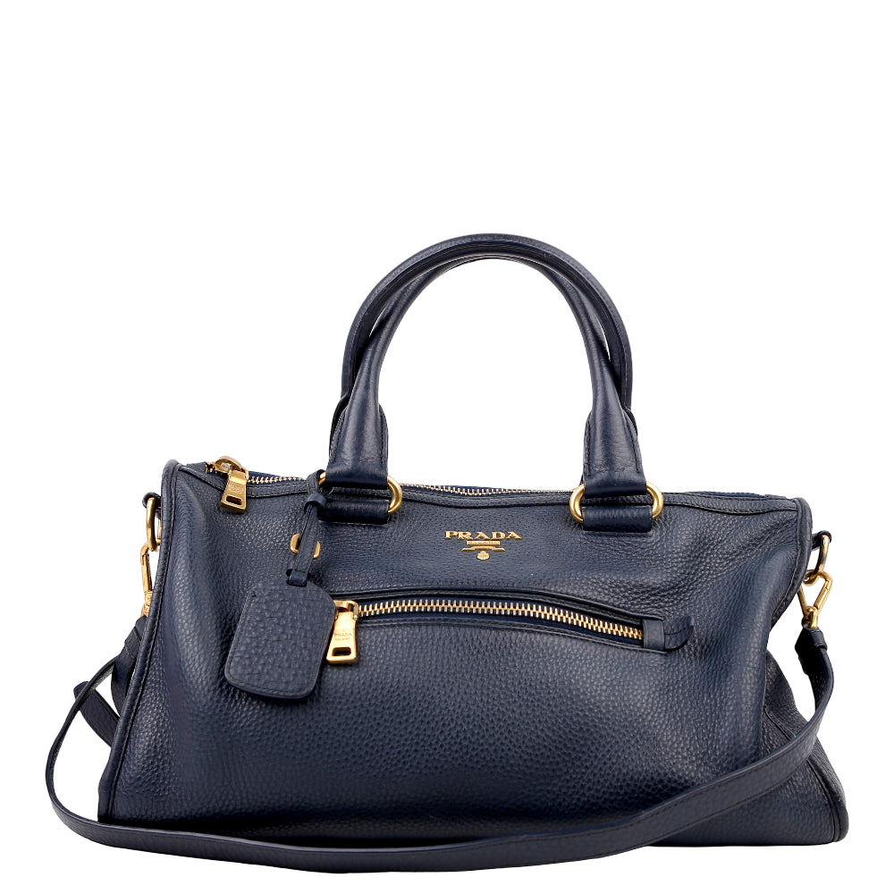 1BB022 Vitellow Phenix Convertible Satchel Blue