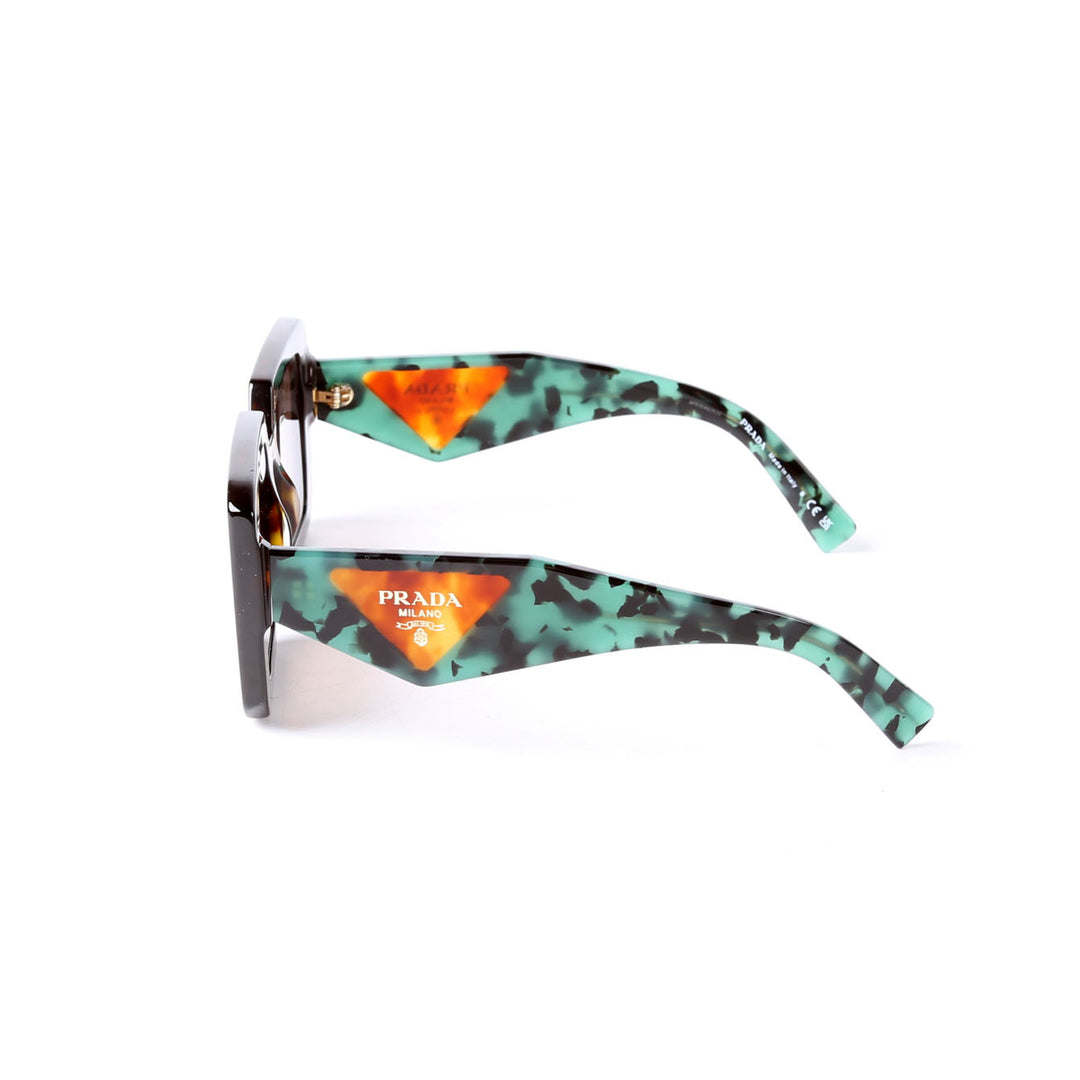 SPR23Y Square Sunglasses Brown/Teal
