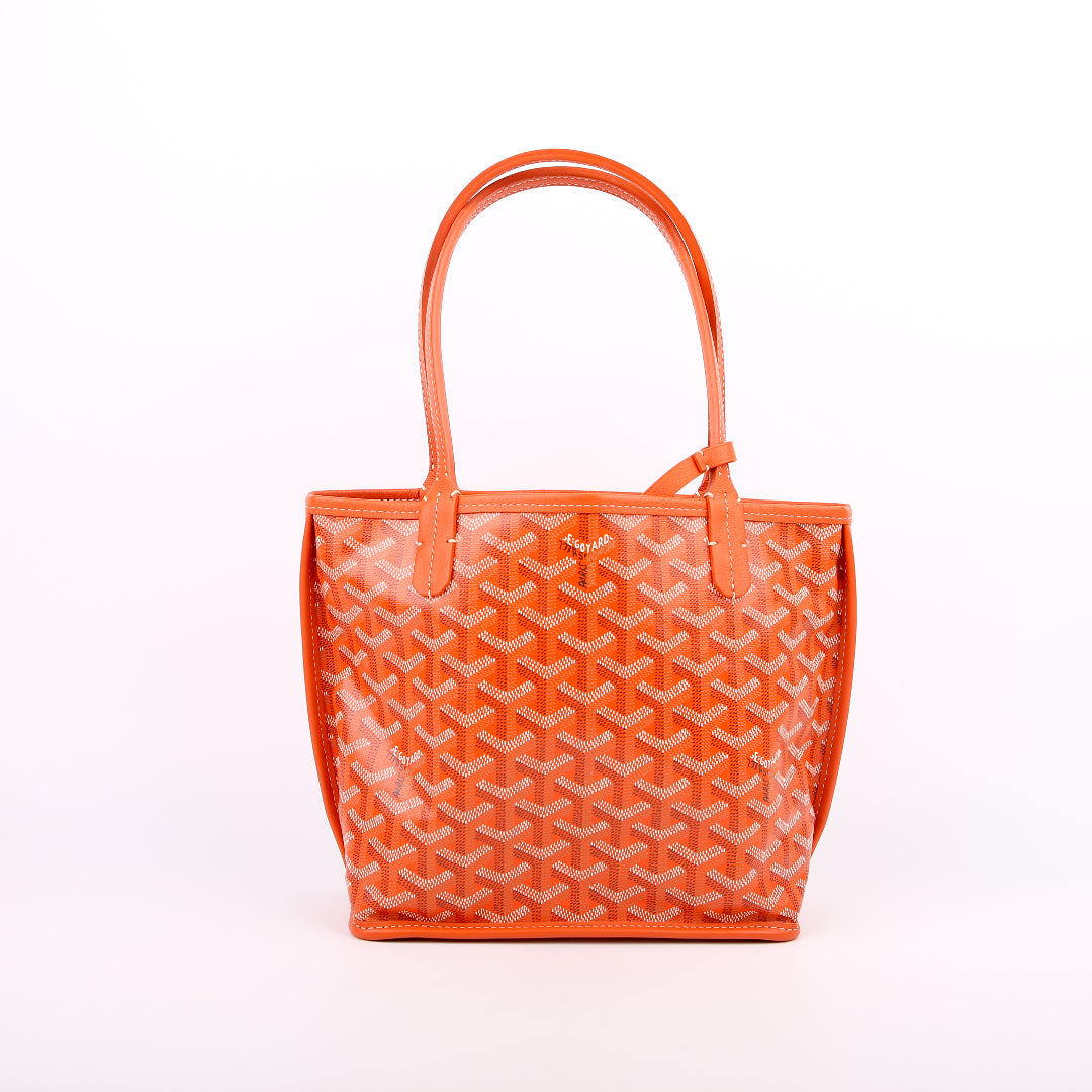 GOYARD ゴヤール アンジュミニ オレンジ Anjou Mini Bag Orange