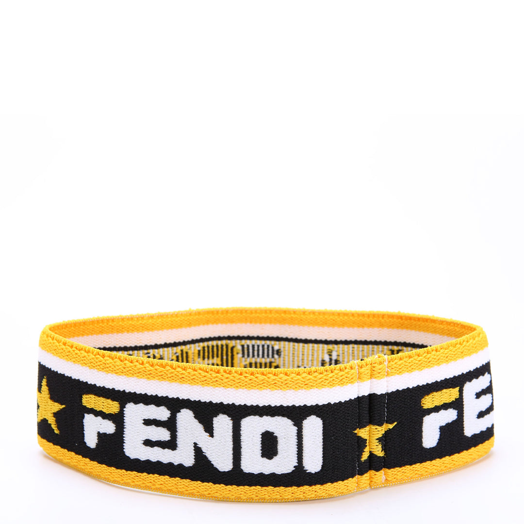 X Fila Headband FAC065 Yellow/Black