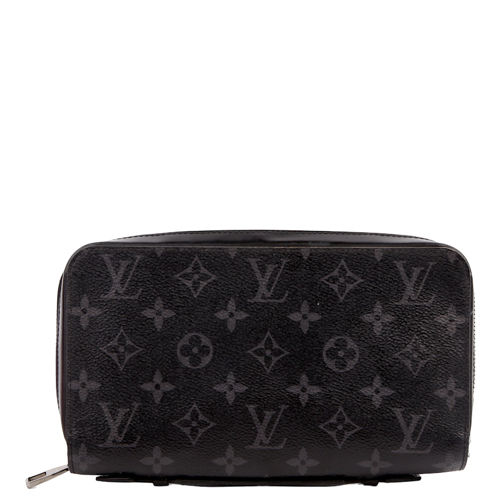 LOUIS VUITTON エクリプス ジッピーXL Zippy XL Monogram Eclipse