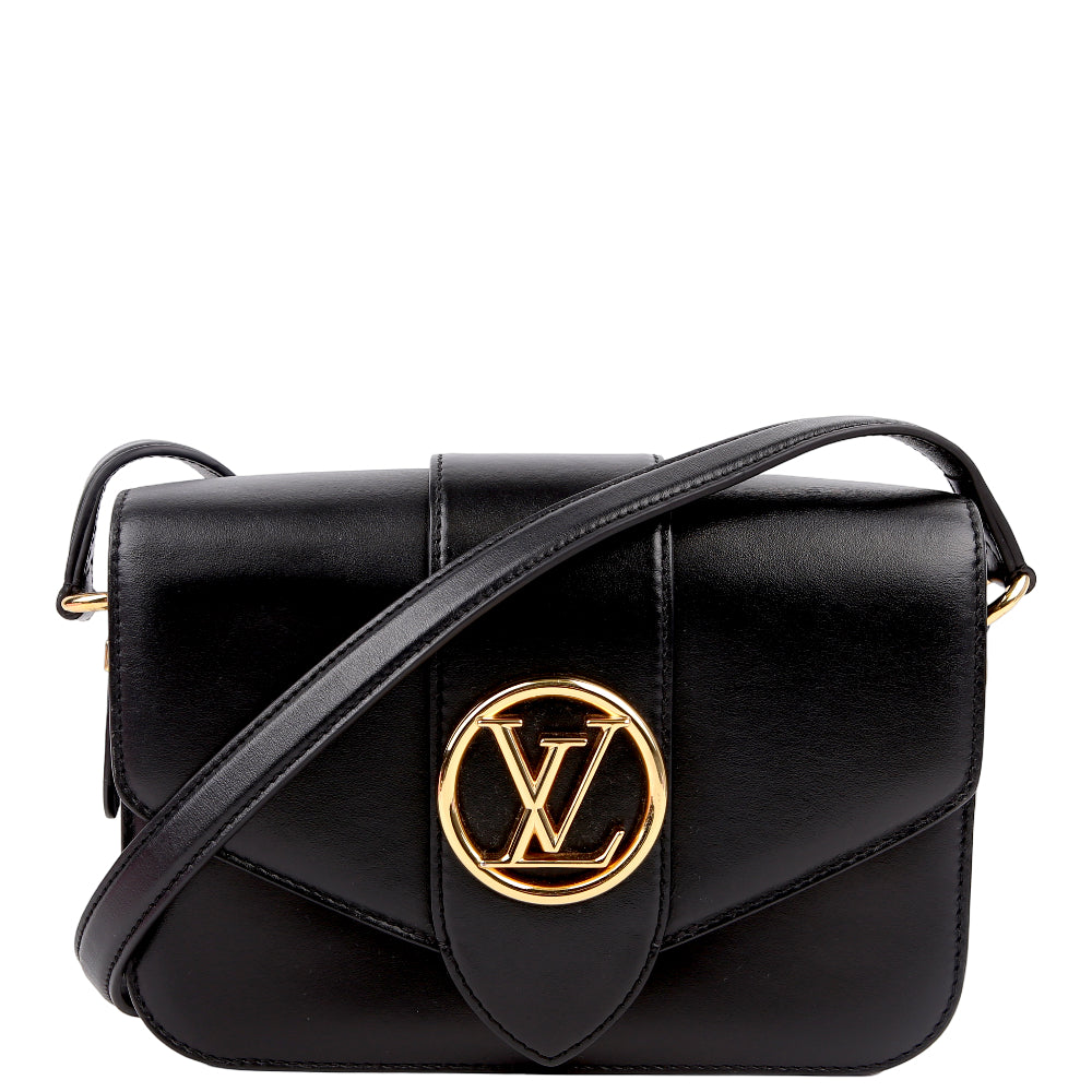 LV Pont 9 Smooth Calfskin Black