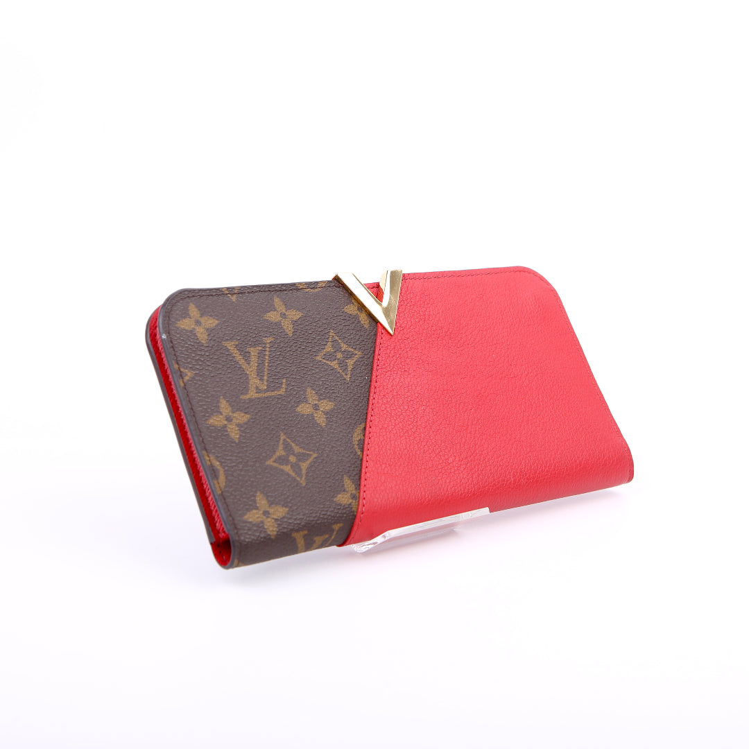 Louis Vuitton ルイヴィトン 長財布 キモノ KIMONO Kimono Wallet Red