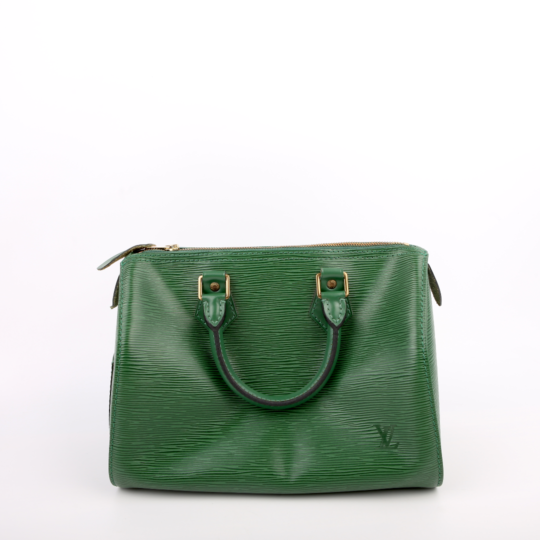 バッグ Louis Vuitton Epi Speedy Green Speedy 25 Epi Green