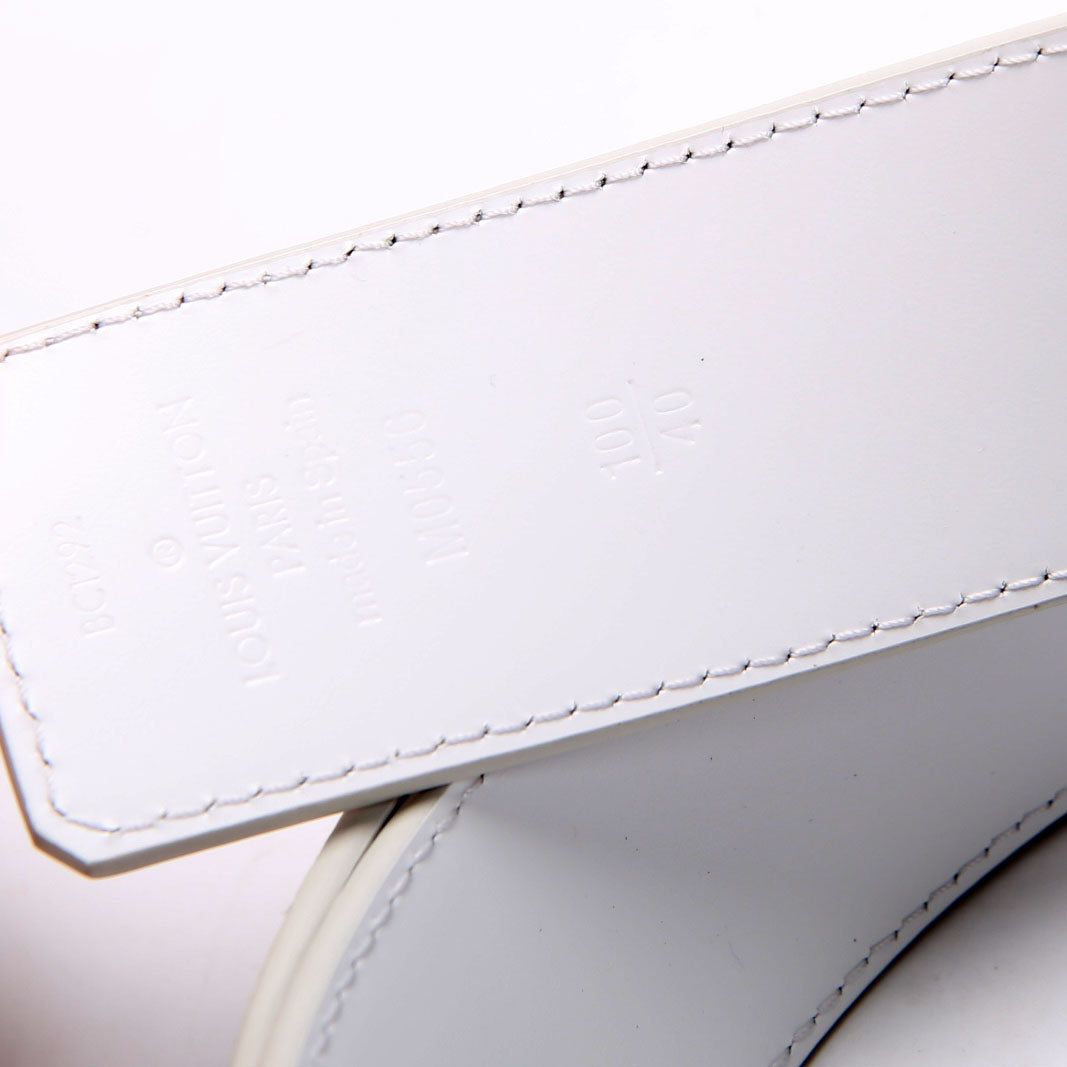 LV Optic 40MM Reverse Leather/Damier Spray Belt Size 100/40