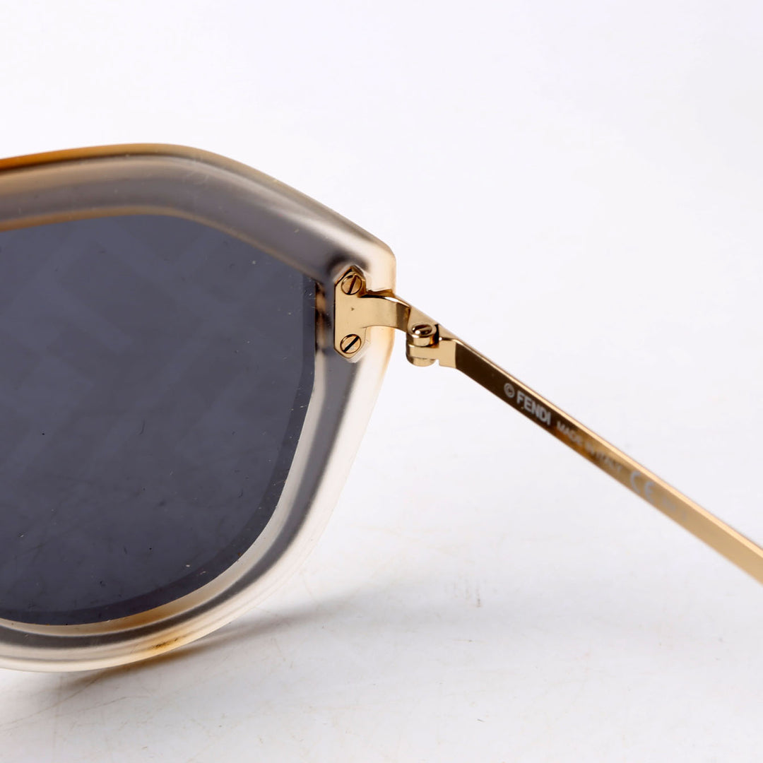 FF M0039/G/S Fabulous Shield Sunglasses Black/White