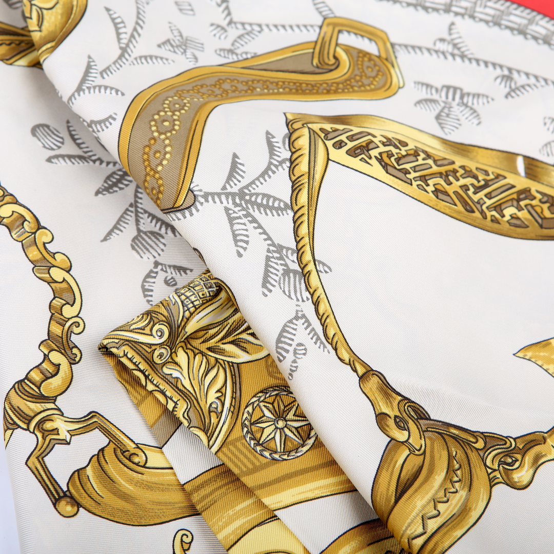 Etriers 90 Silk Scarf