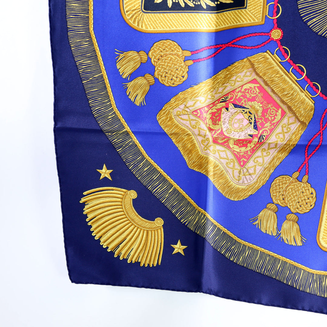 Poste Et Cavalerie 90 Silk Scarf