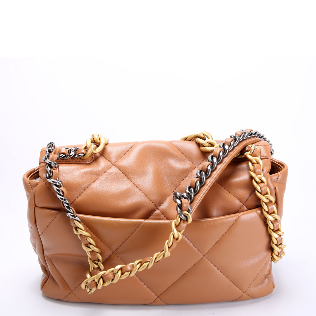 Quilted Goatskin 19 Large Flap RFID