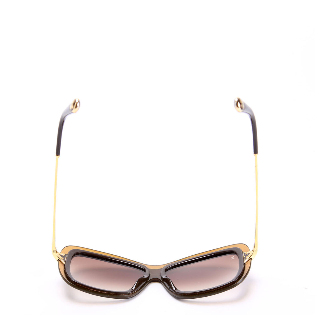 Z0323W Square Sunglasses Brown
