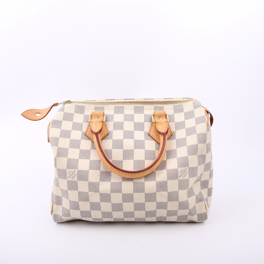 バッグ Louis Vuitton Speedy 25 Damier Azur Speedy 25 Damier Azur