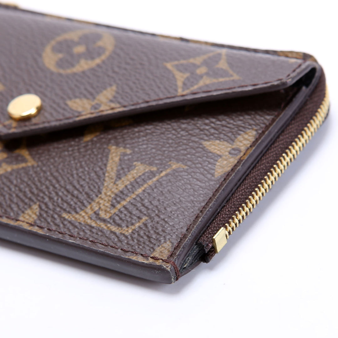 【美品】LOUIS VUITTON Recto Versoカードケース ノワール Card Holder Recto Verso Monogram