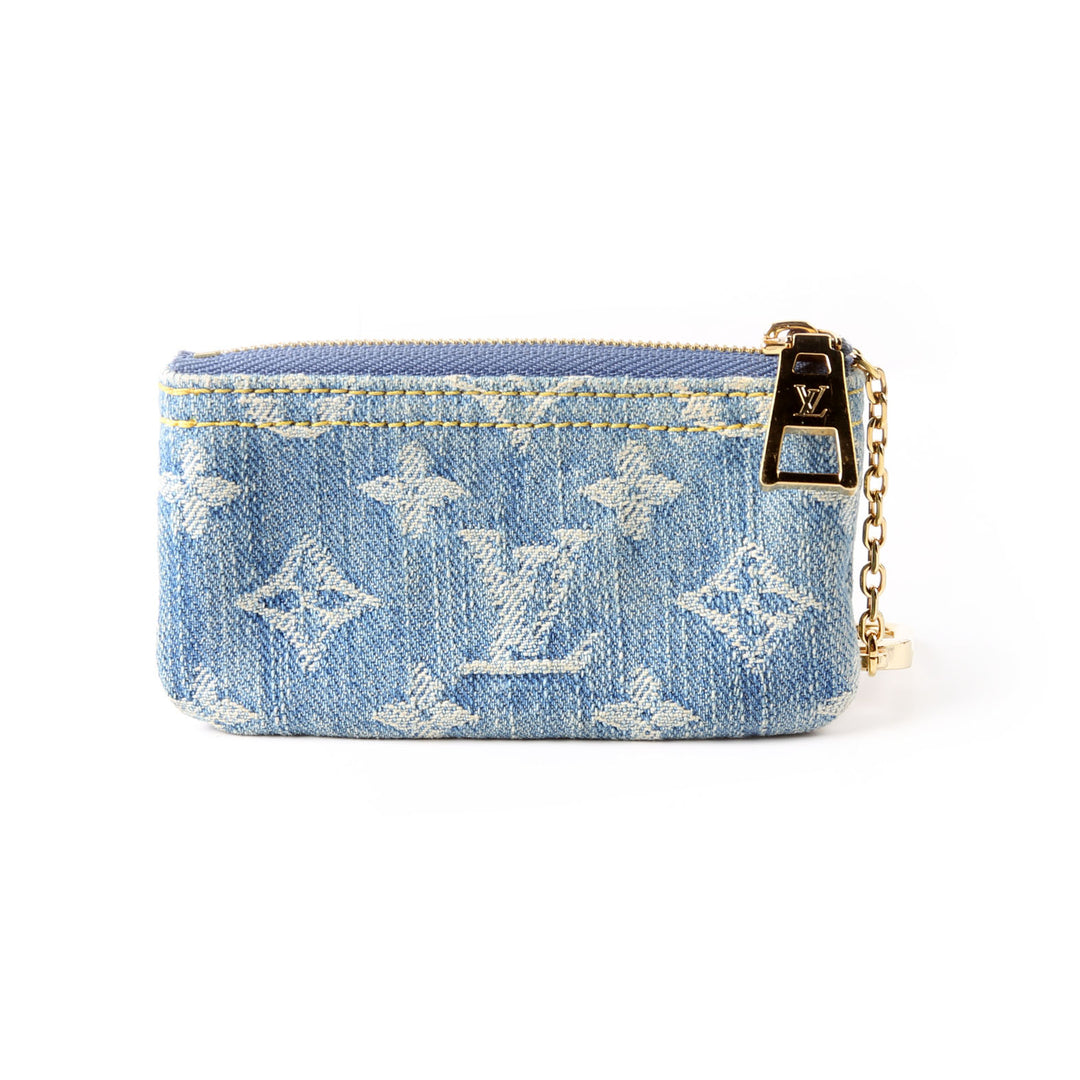 Tiffany バンクリーフ CHANEL LV他アクセサリーケース Key Pouch NV Denim