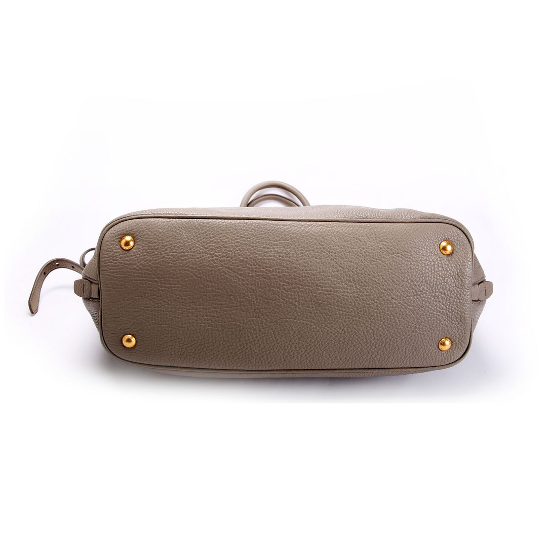 Vitello Daino Phenix Tote BN2419 Taupe
