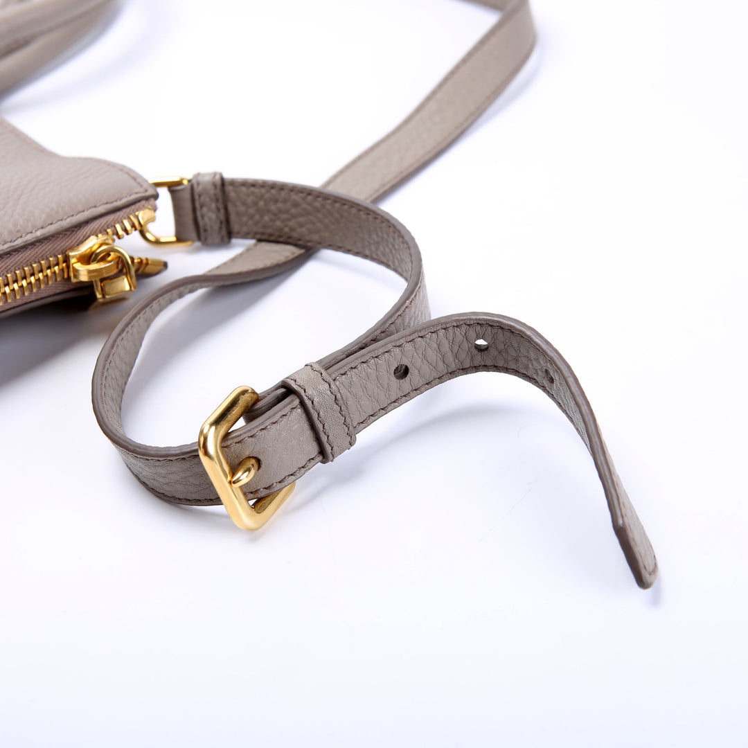 Vitello Daino Phenix Tote BN2419 Taupe