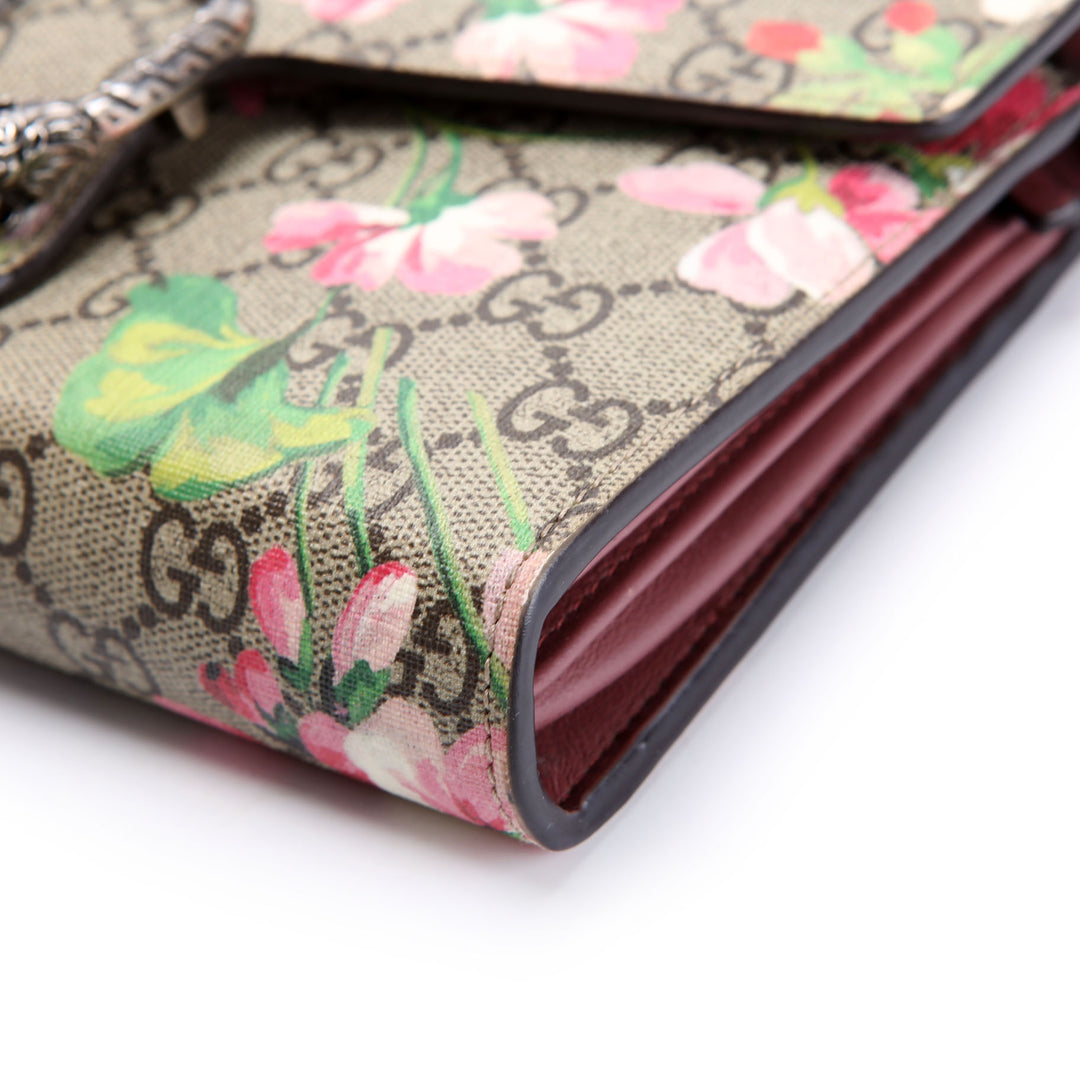 401231 Dionysus GG Blooms Mini Wallet Mauve