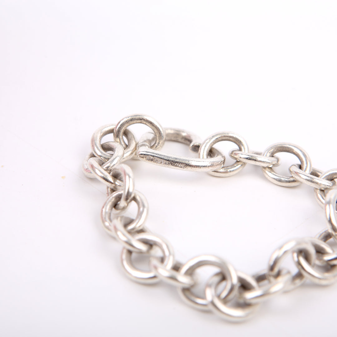 【公式サイト売り切れ品】HeartPearlchainBracelet フィカス Heart Clasp Link Bracelet 925