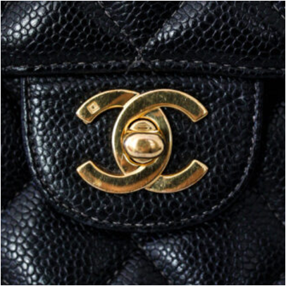 Black Jumbo Caviar Classic Flap 10-13M – Keeks Designer Handbags