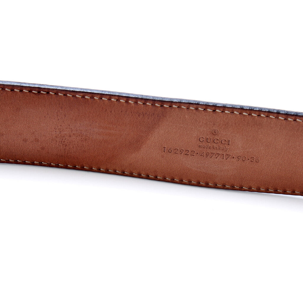 162922 Interlocking GG Patent Belt display picture 1