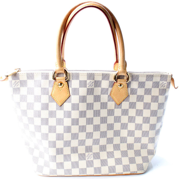 Saleya PM Damier Azur – Keeks Designer Handbags