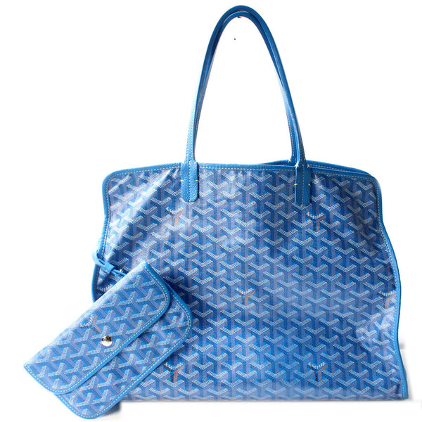 Goyard Goyardine Sac Hardy Pet Carrier PM - Blue Totes, Handbags