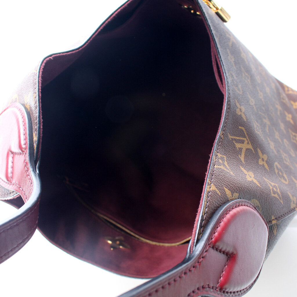 Flower Hobo Monogram – Keeks Designer Handbags