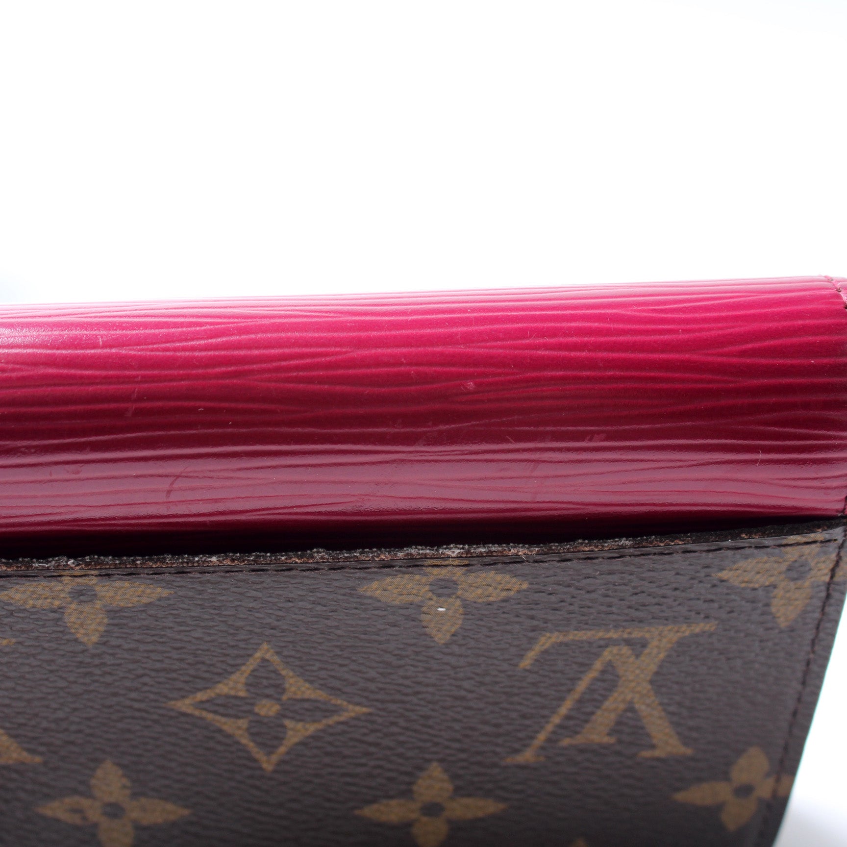 Louis Vuitton Canvas and Epi Leather Marie-Lou Wallet at 1stDibs