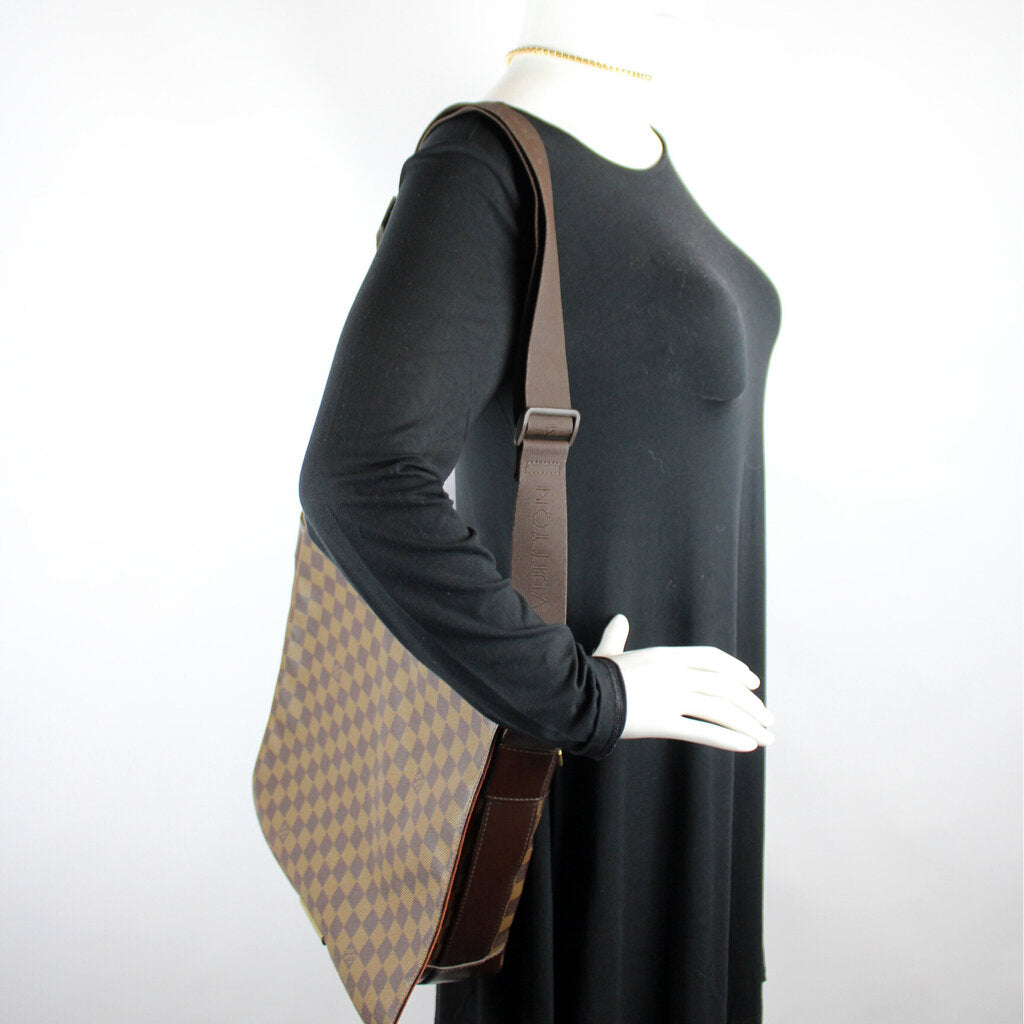 Bastille Messenger Damier Ebene – Keeks Designer Handbags