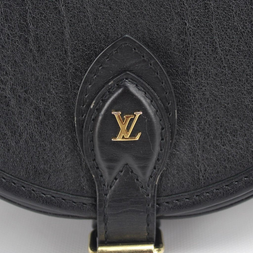 Louis Vuitton Black Smooth Calfskin Tambourin Gold Hardware, 2019