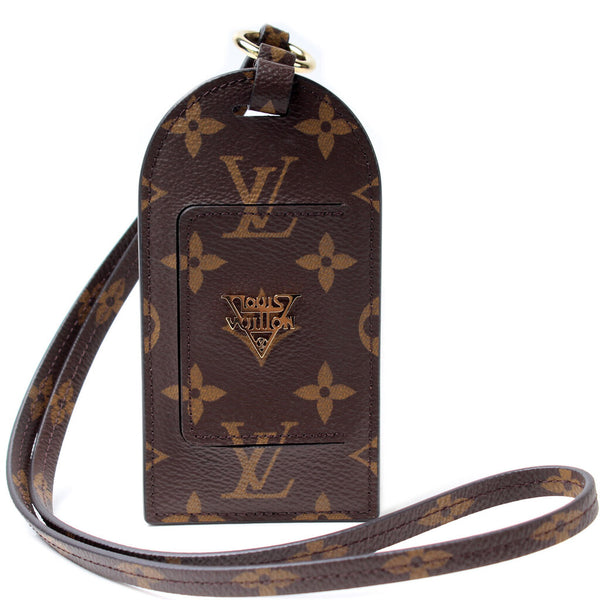 Auth LOUIS VUITTON Shades Card Holder With Neck Strap M68852 Monogram  #1070737