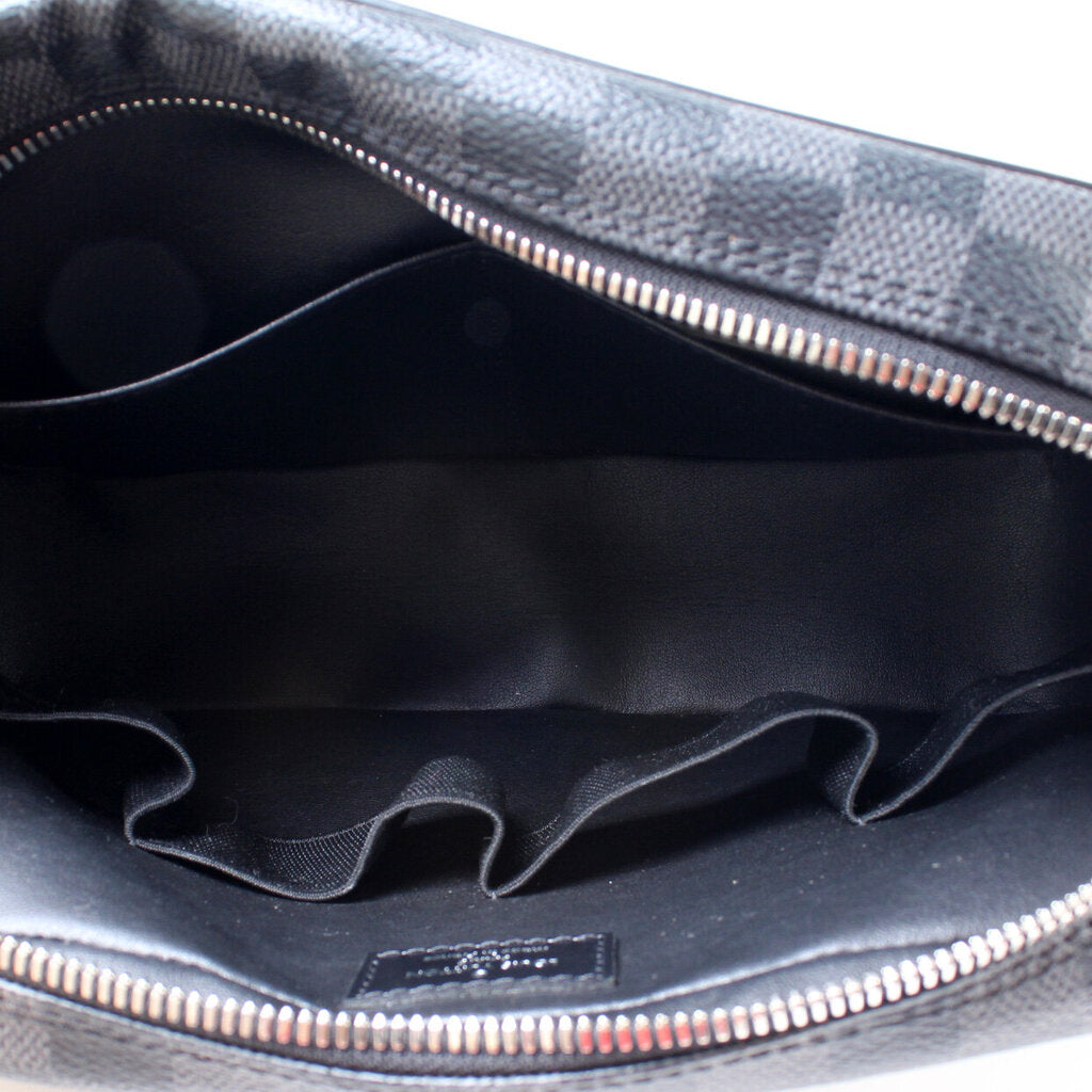 Toiletry Pouch Damier Graphite – Keeks Designer Handbags