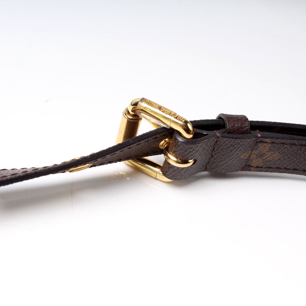 Metis 20mm Adjustable Strap Monogram – Keeks Designer Handbags